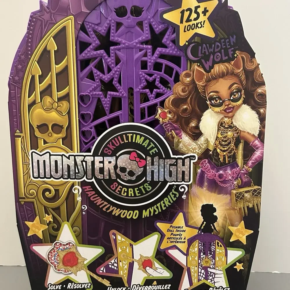 Monster High Skulltimate Secrets Hauntlywood Mysteries Clawdeen Wolf New